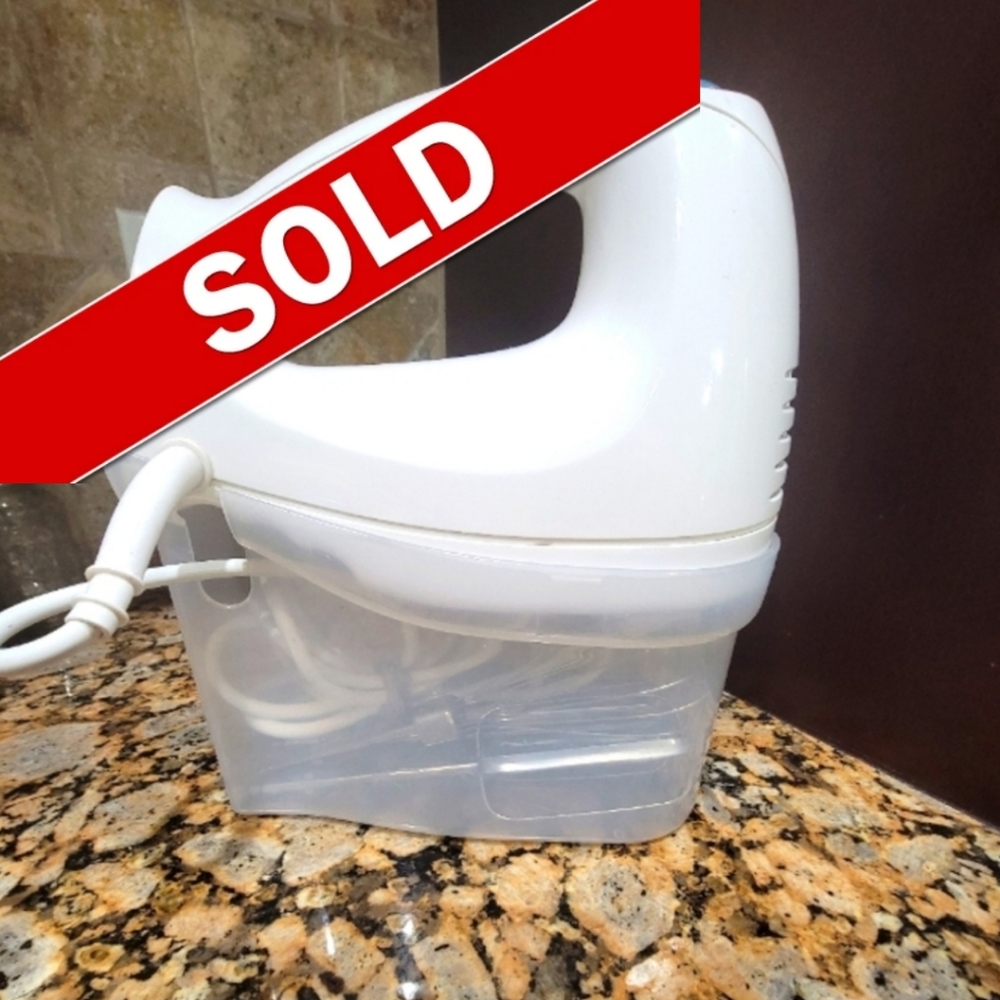 Hamilton Beach Power Deluxe 6-Speed Electric Hand Mixer